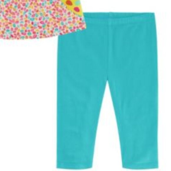 COPY - Kids headquarters girl's animal top & leggings 2-pc set retail $38 - Picture 3 of 3